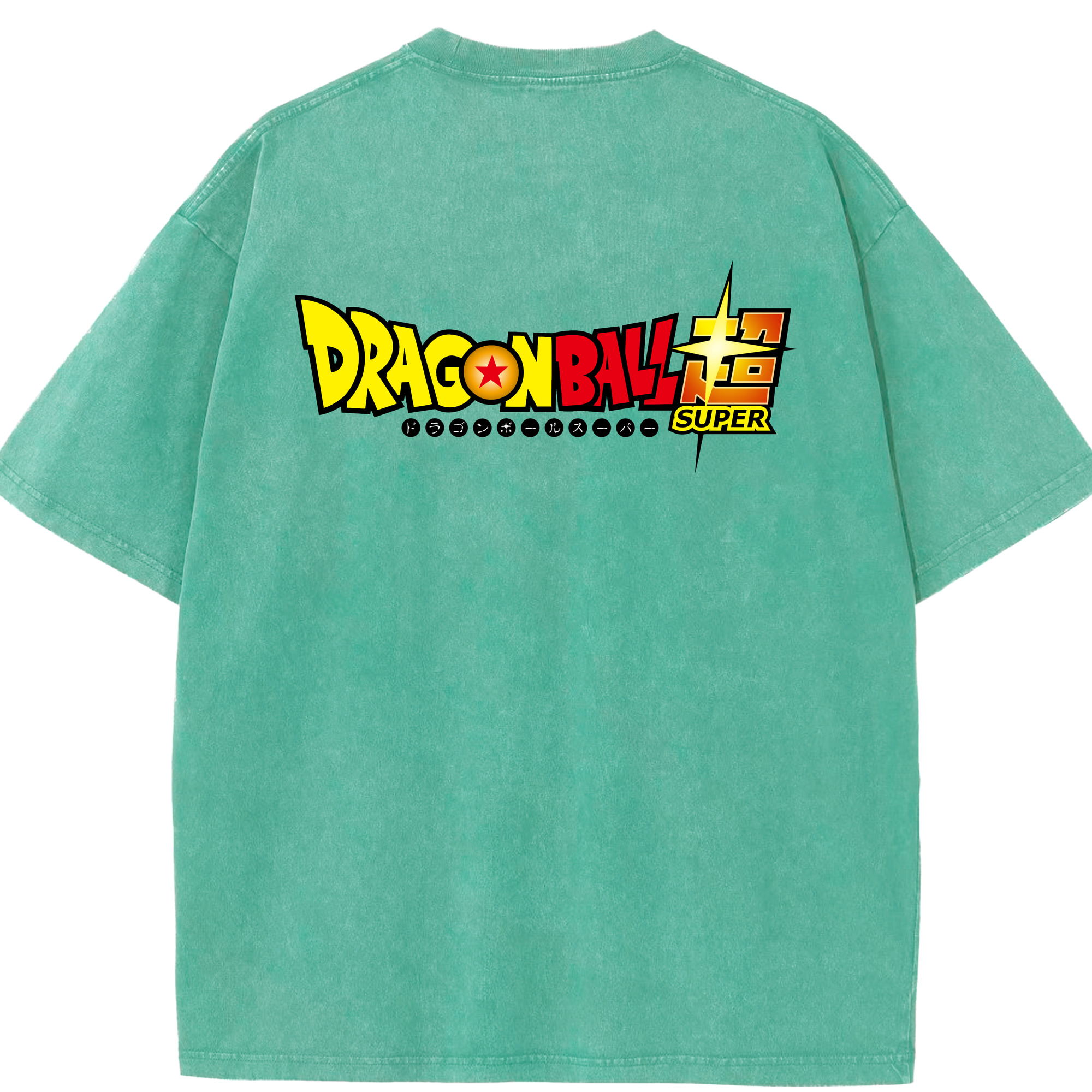 （画像用） ドラゴンボール DRAGON BALL 綿100% ヴィンテージ風 半袖Tシャツ（背面プリント）